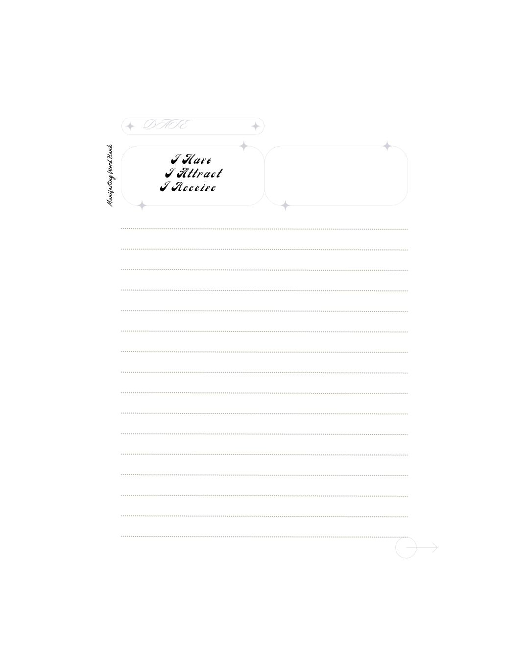 Luckiest Living Manifestation Journal