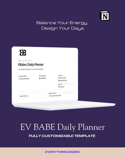 EV Babe Daily Planner
